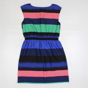 Ann Taylor Loft Striped Dress XS